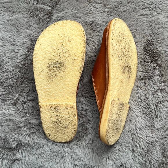 Duck Feet Blåvand Women's Leather Slip On Clog Brown 37 6.5 EUC - Picture 4 of 6